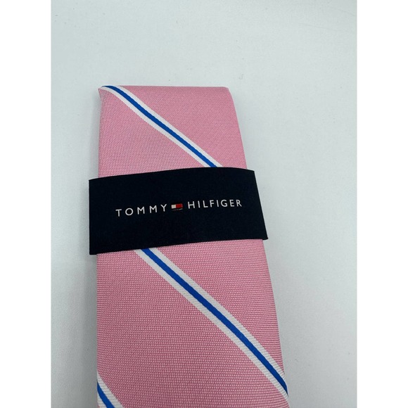 Tommy Hilfiger Men's Boston Classic Stripe Tie, NWT - Picture 2 of 5